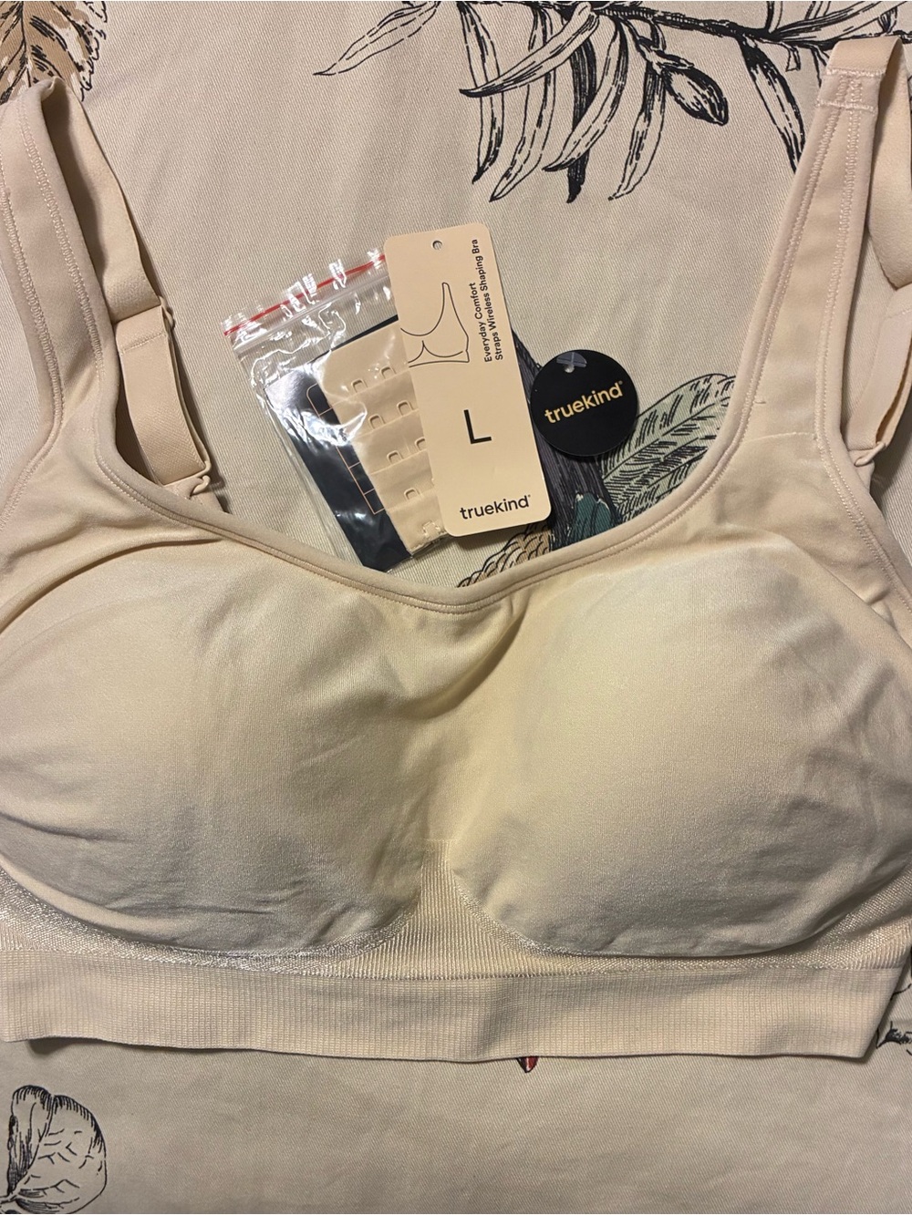 Truekind Seamless Nude Wireless Comfort Bra